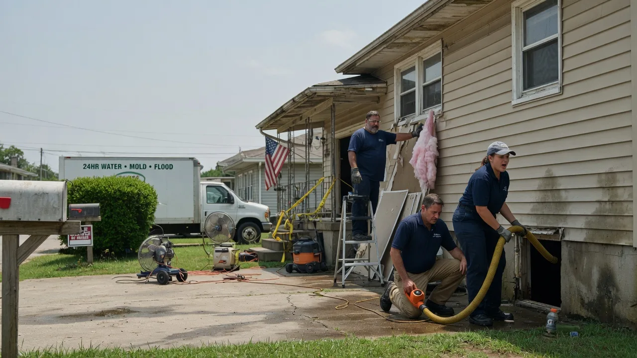 Water Damage Repair in Greenwell Springs, LA near me